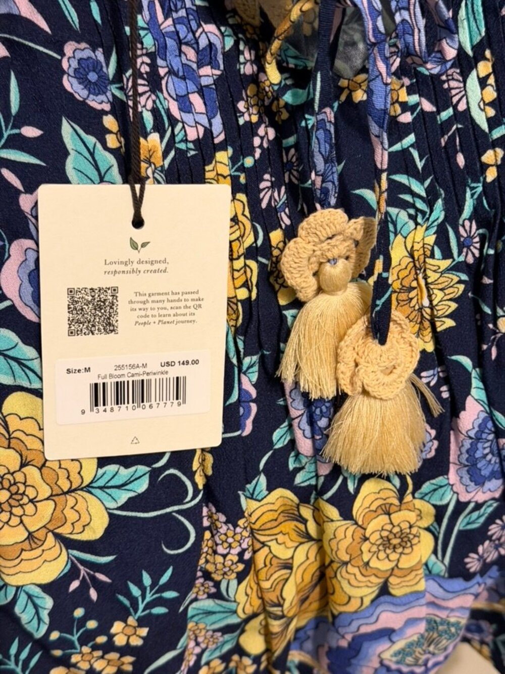 Spell Full Bloom Maxi Skirt & Floral Bloom Tank Set Medium Rare Sold NWT - Picture 7 of 13